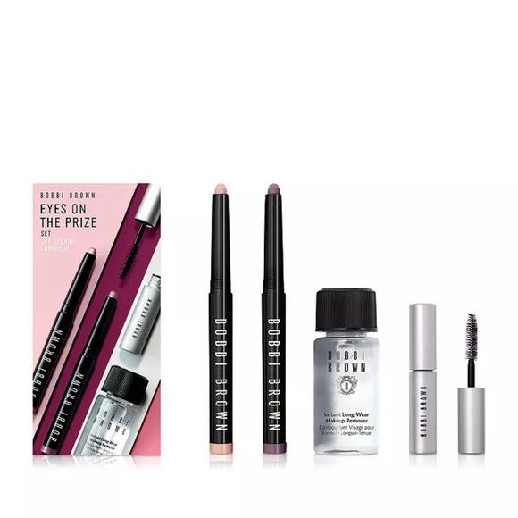 NEW Bobbi Brown Eyes on the Prize Set, 2x Full Size Sticks + More ($90 value) - Picture 1 of 6
